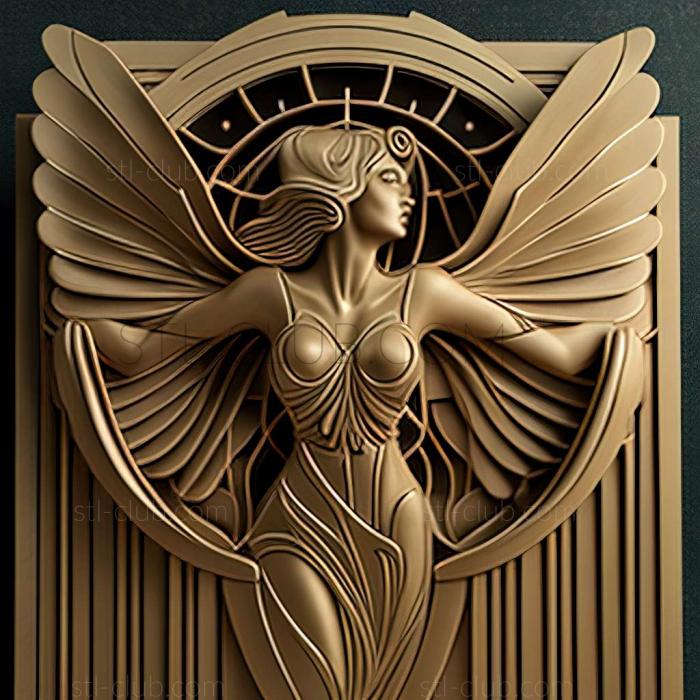 3D model art deco (STL)